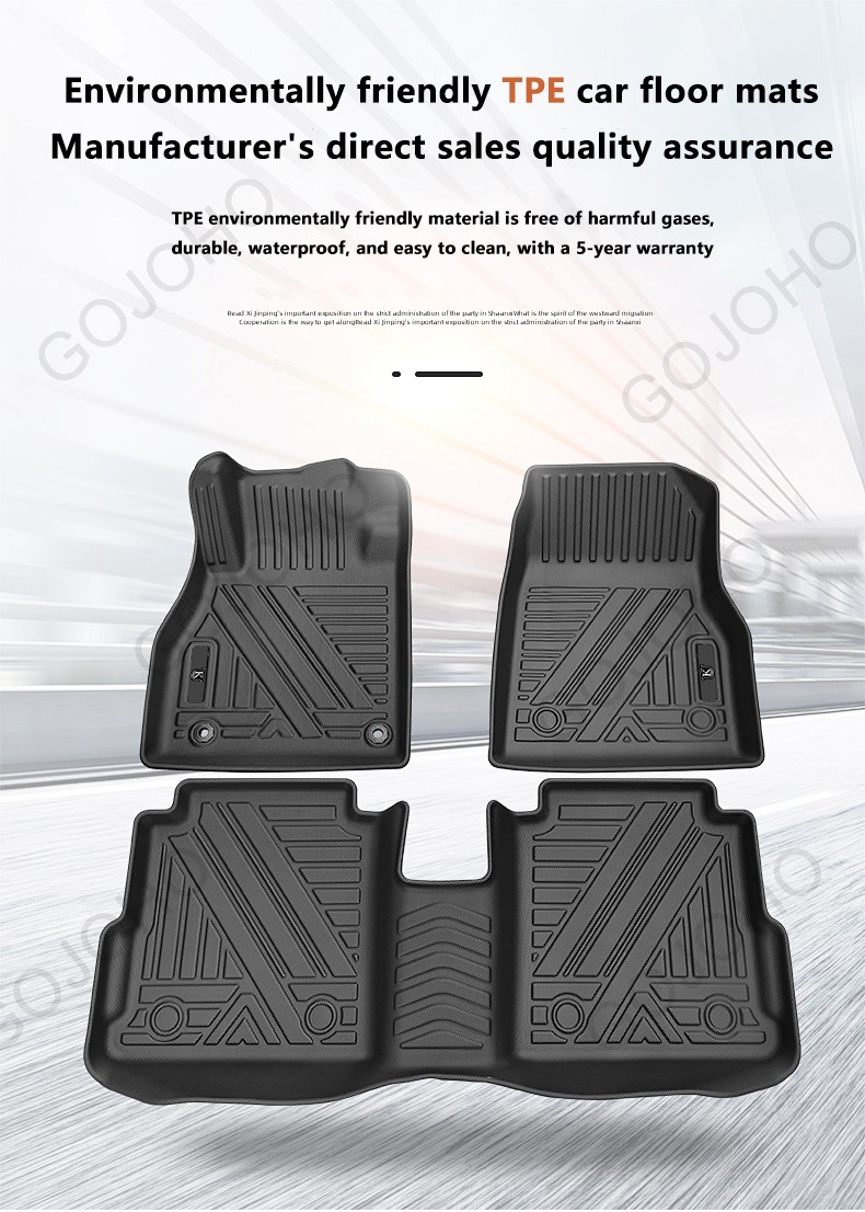 Tesla Model 3 2023 Customized Automotive Interior Cargo Pad Accessories - Image 2