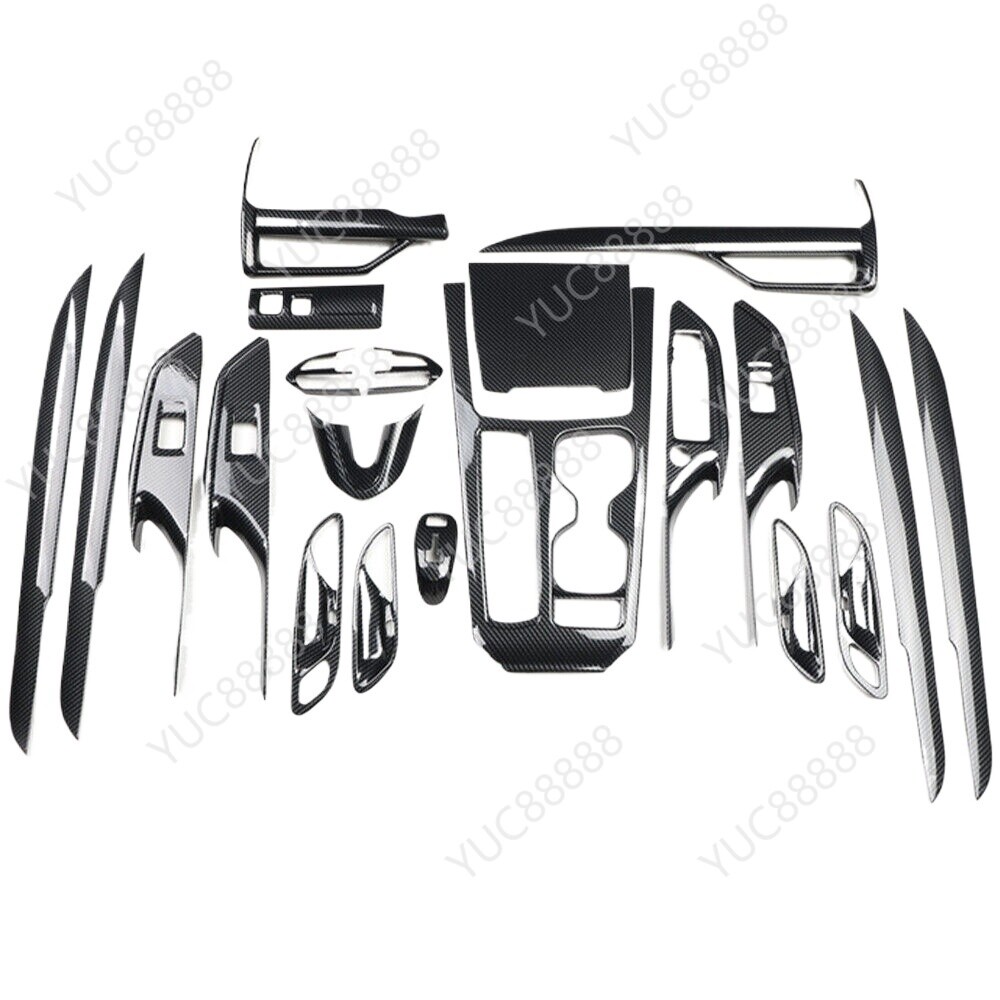 For 2018-2023 Cadillac XT4 ABS Carbon Fiber Automotive Interior Kit Decoration - Image 3