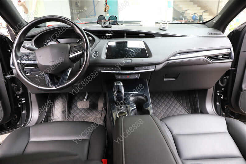 For 2018-2023 Cadillac XT4 ABS Carbon Fiber Automotive Interior Kit Decoration - Image 5