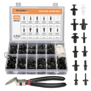 350 Push Clips Pilers Puller Interior Trim Fender Liner Expanding Rivet For BMW