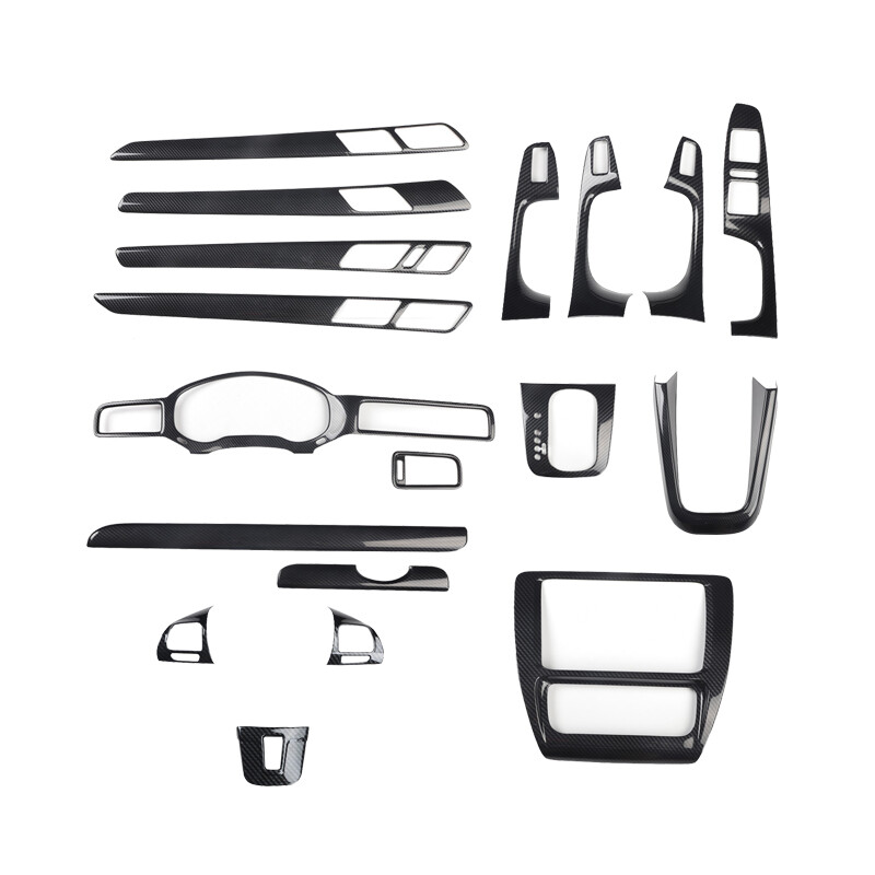 For VW Jetta MK6 2012-2014 ABS carbon fiber automotive interior decoration kit - Image 4