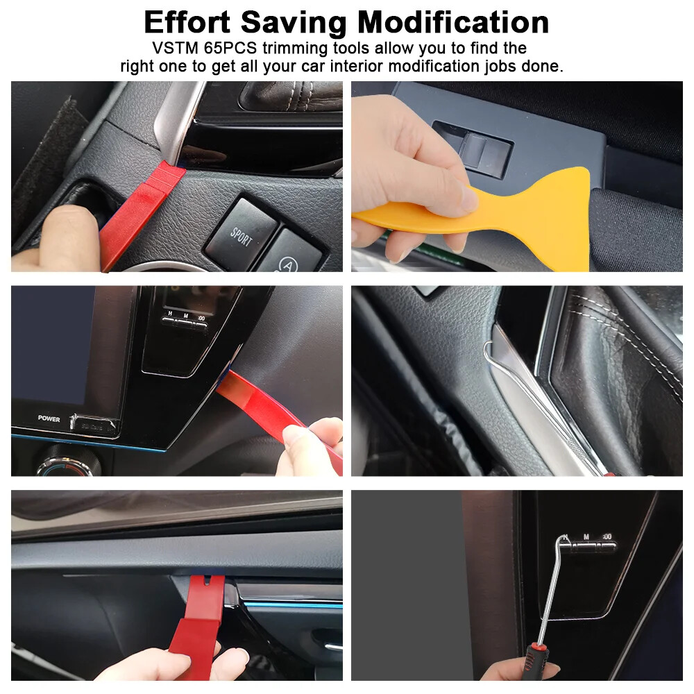 Car Audio Repair Tool Clip Rivet Fastener Door Panel Trim Removal Tools - Image 4