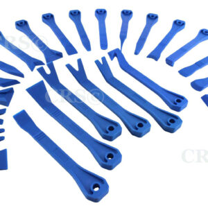 27 PC AUTOMOTIVE INSTALLER TRIM MOLDING WINDSHIELD DASH REMOVAL WEDGE TOOL SET