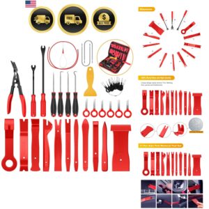 Automotive Trim Removal Kit Car Panel Clip Pliers Pry Tools Scraper Set