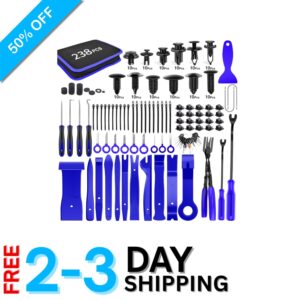 Versatile 238Pcs Trim Removal Tools for Automotive, Marine & Furniture Use