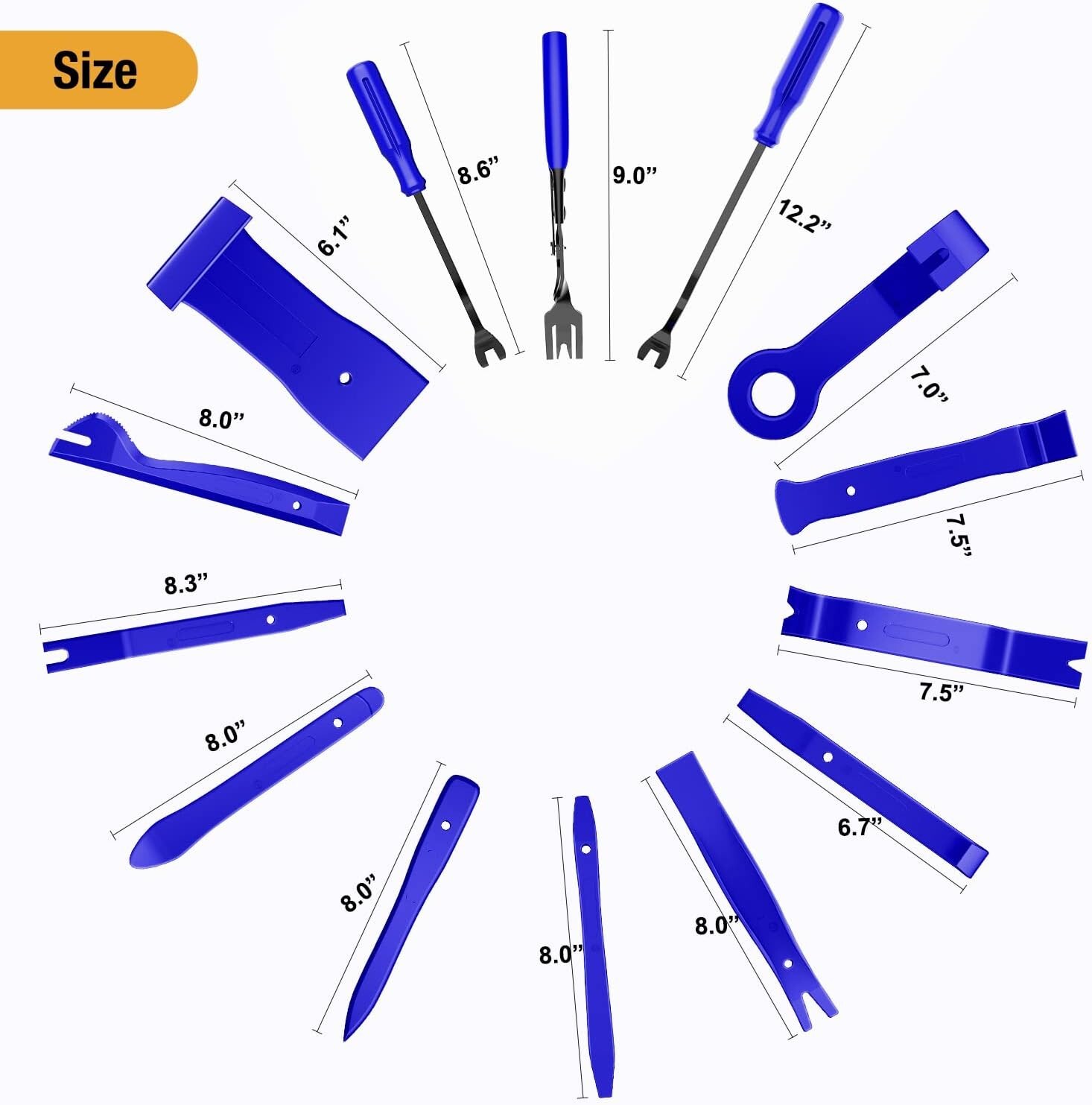 Versatile 238Pcs Trim Removal Tools for Automotive, Marine & Furniture Use - Image 4