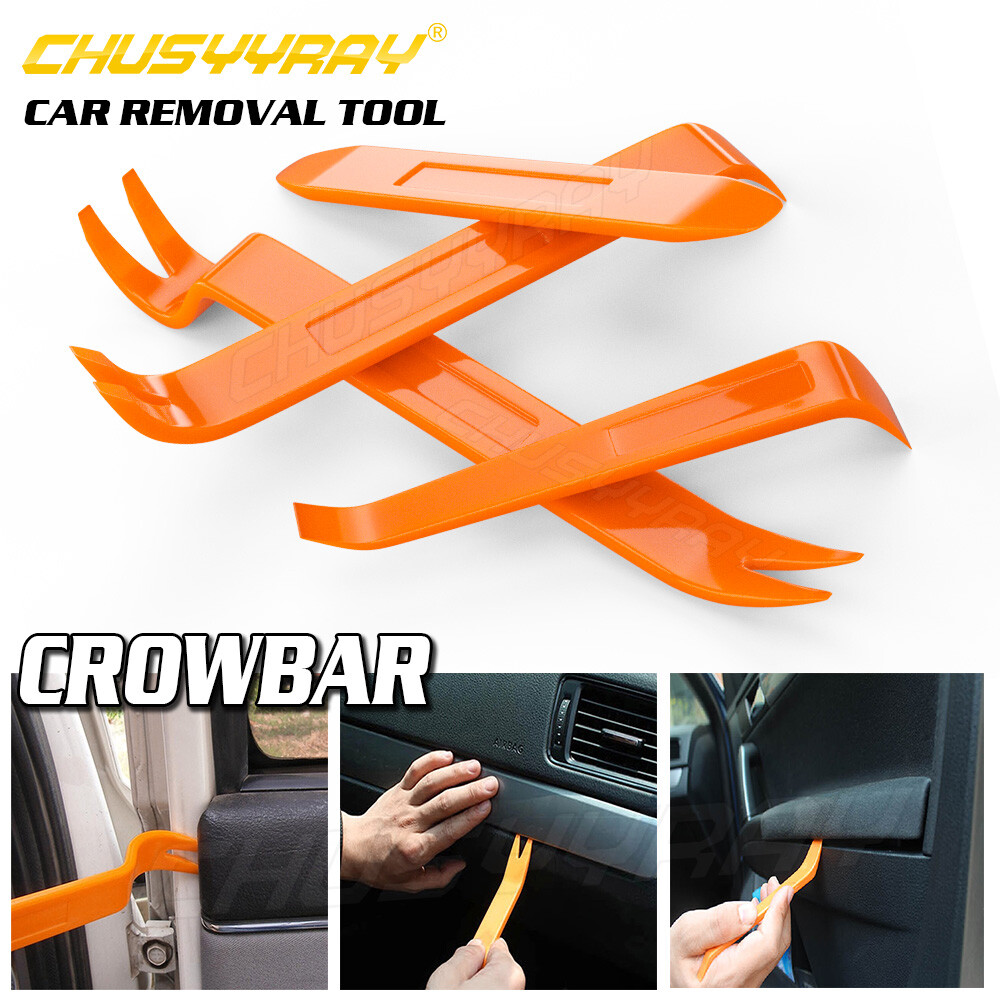 4 psc Pry Bar Set Automotive Dash Panel Plastic Trim Tool Molding Remover - Image 4
