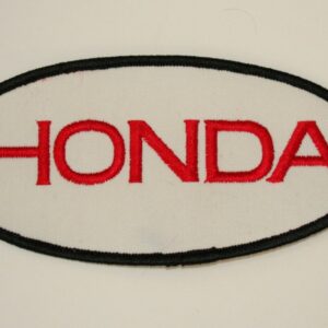 Lg 6+" Honda Automotive Service Car Motorcycle Cloth Jacket Patch New NOS 1970s