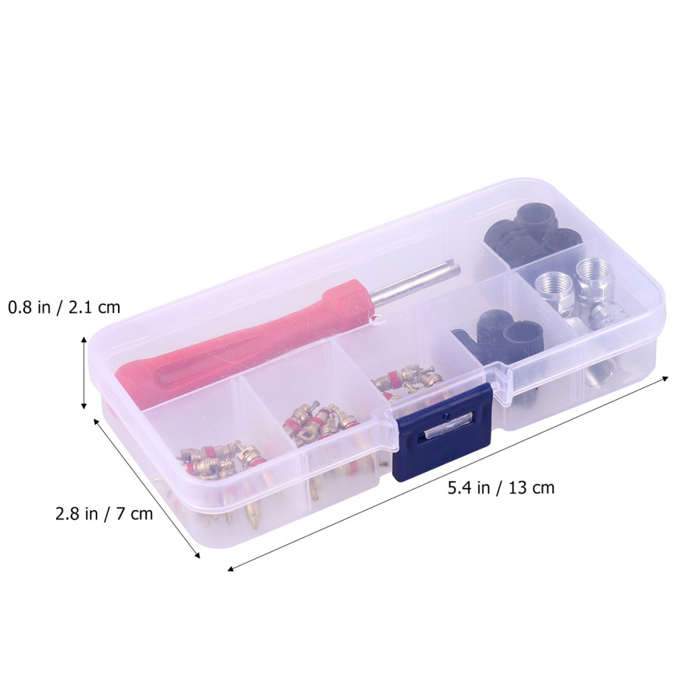 33 Pcs Automotive Tire Repair Tools Motorcycle Service Core Removal Wrench - Image 4