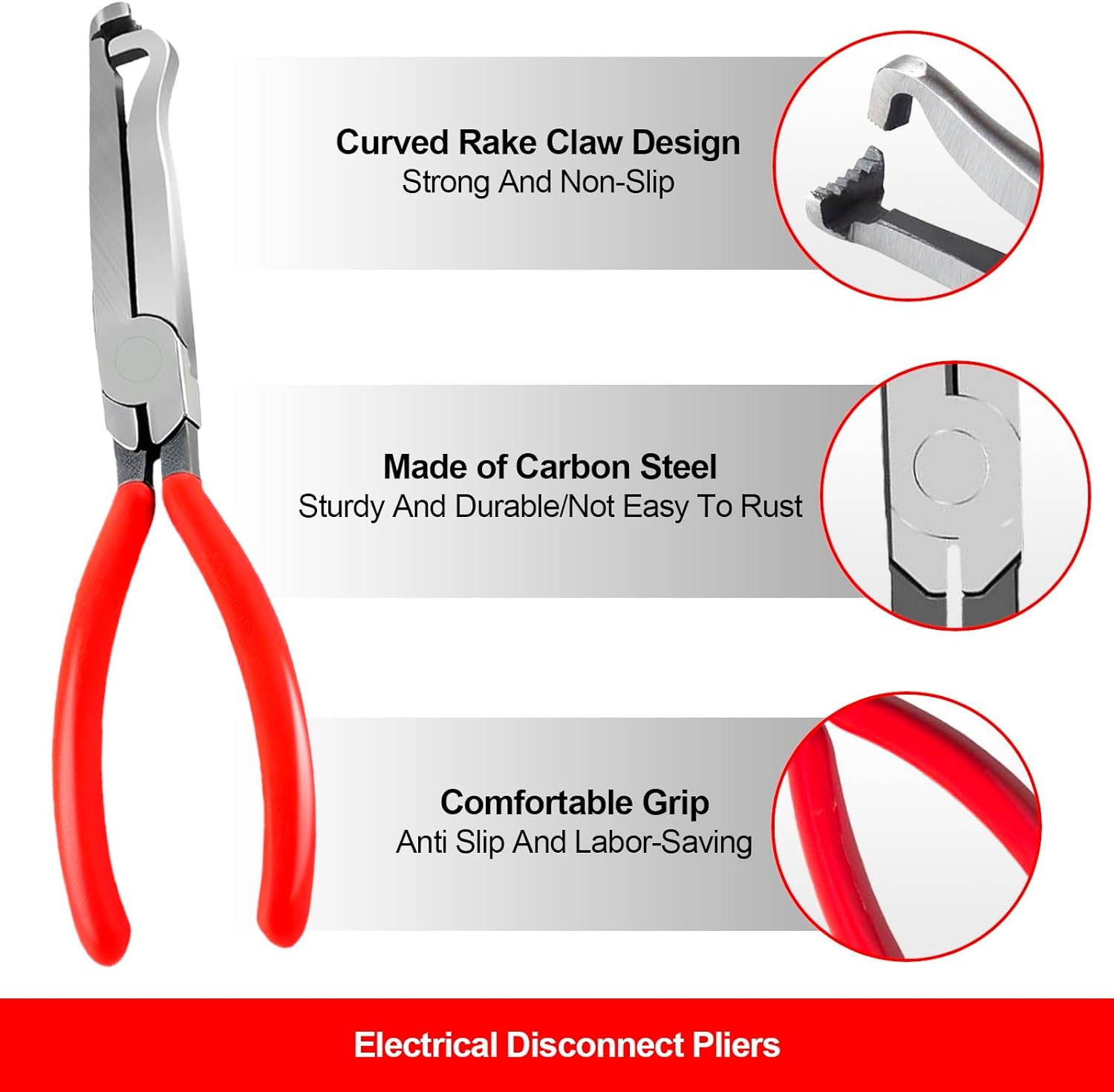 Electrical Disconnect Pliers Set – 11PCS Automotive Terminal Removal Tool Kit, I - Image 5