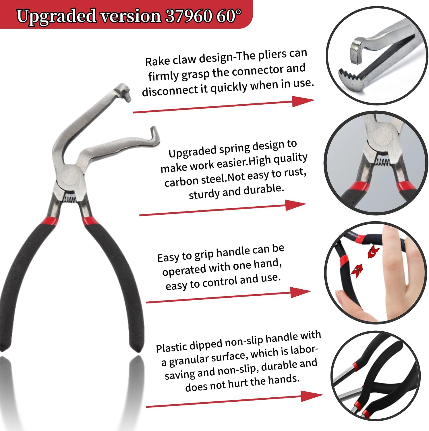 Electrical Disconnect Pliers,Electrical Connector Separator Tool,Automotive Elec - Image 2