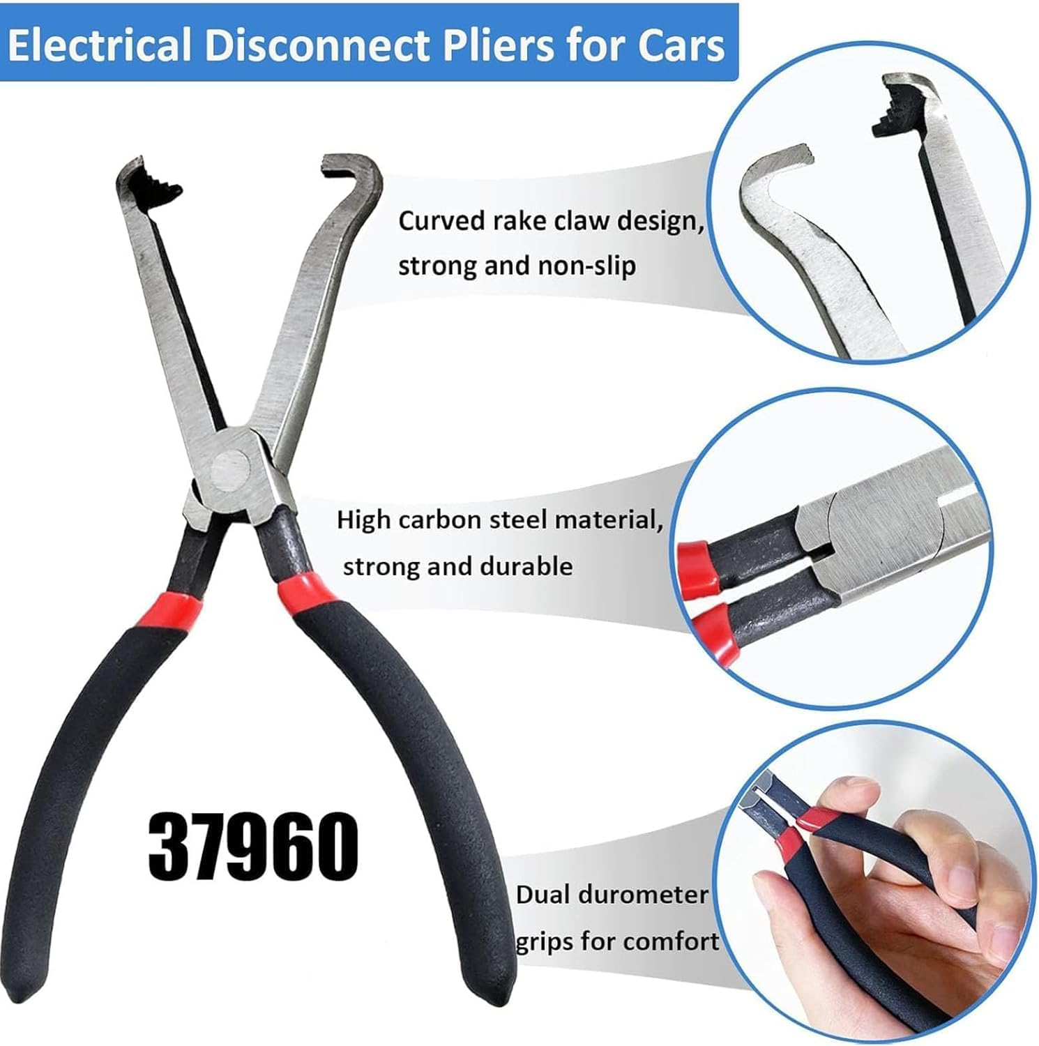 Electrical Disconnect Pliers,Electrical Connector Separator Tool,Automotive Elec - Image 3