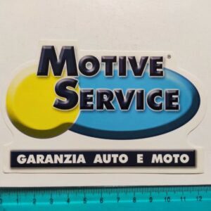 Adhesive Motive Service Auto Motorcycle Sticker Autocollant Vintage 80s Original