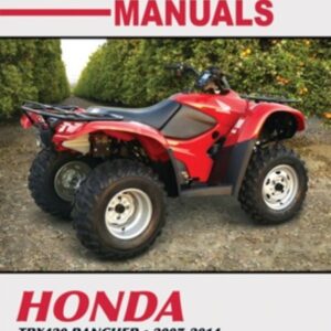 Honda TRX420 Rancher ATV (2007-2014) Service by Haynes Publishing PAPERBACK