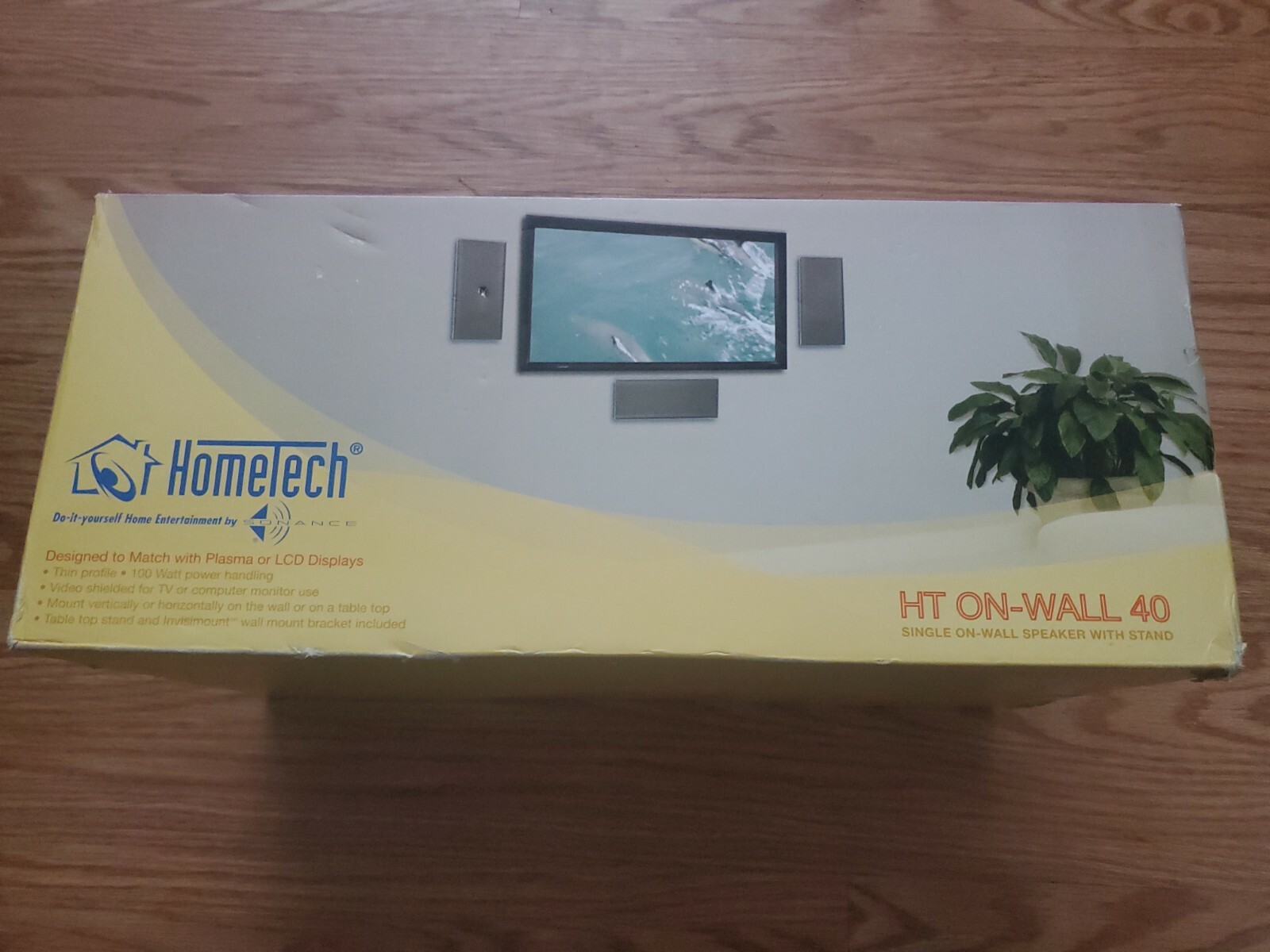 Home tech Sonance Silver Screen On-Wall 40 Speakers SS40 new - Image 2