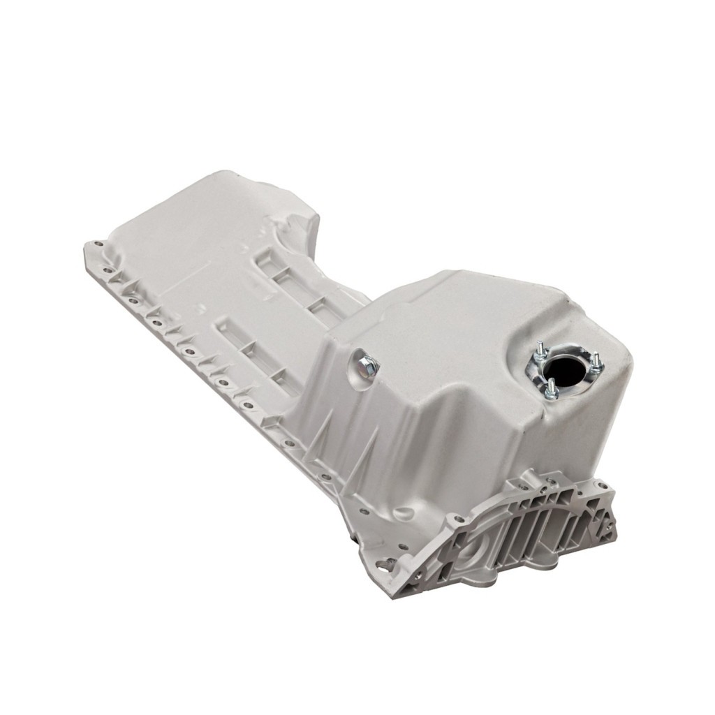 For BMW 335d 2009 2010 2011 Engine Oil Pan | Aluminum | 11137539412, 11137552414 - Image 3