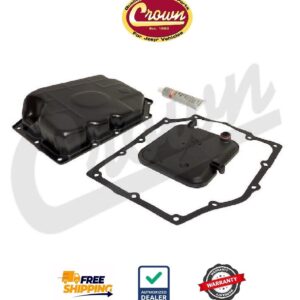 Crown Automotive Transmission Oil Pan Kit For 03-11 Jeep Wrangler JK TJ 42RLE