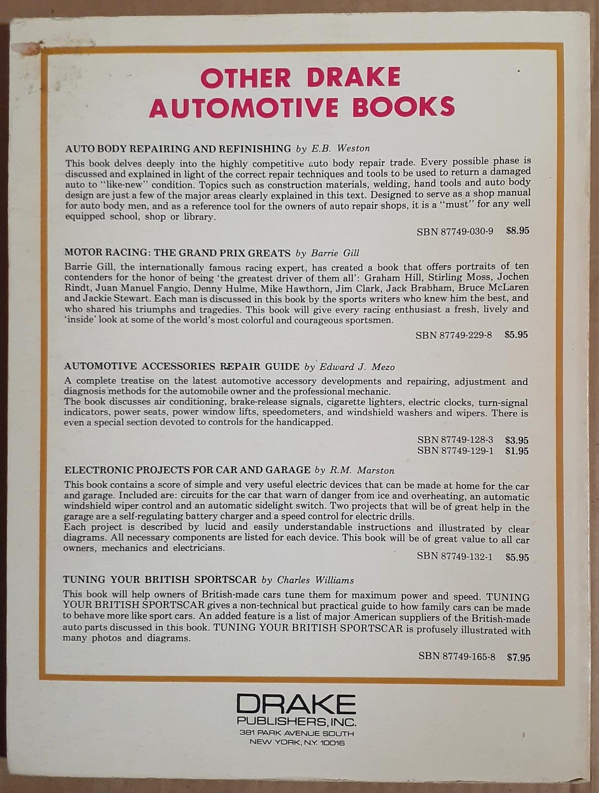 Drake Honda 500 Motorcycle Workshop Maintenance Repair Manual 1972 Print VG - Image 2