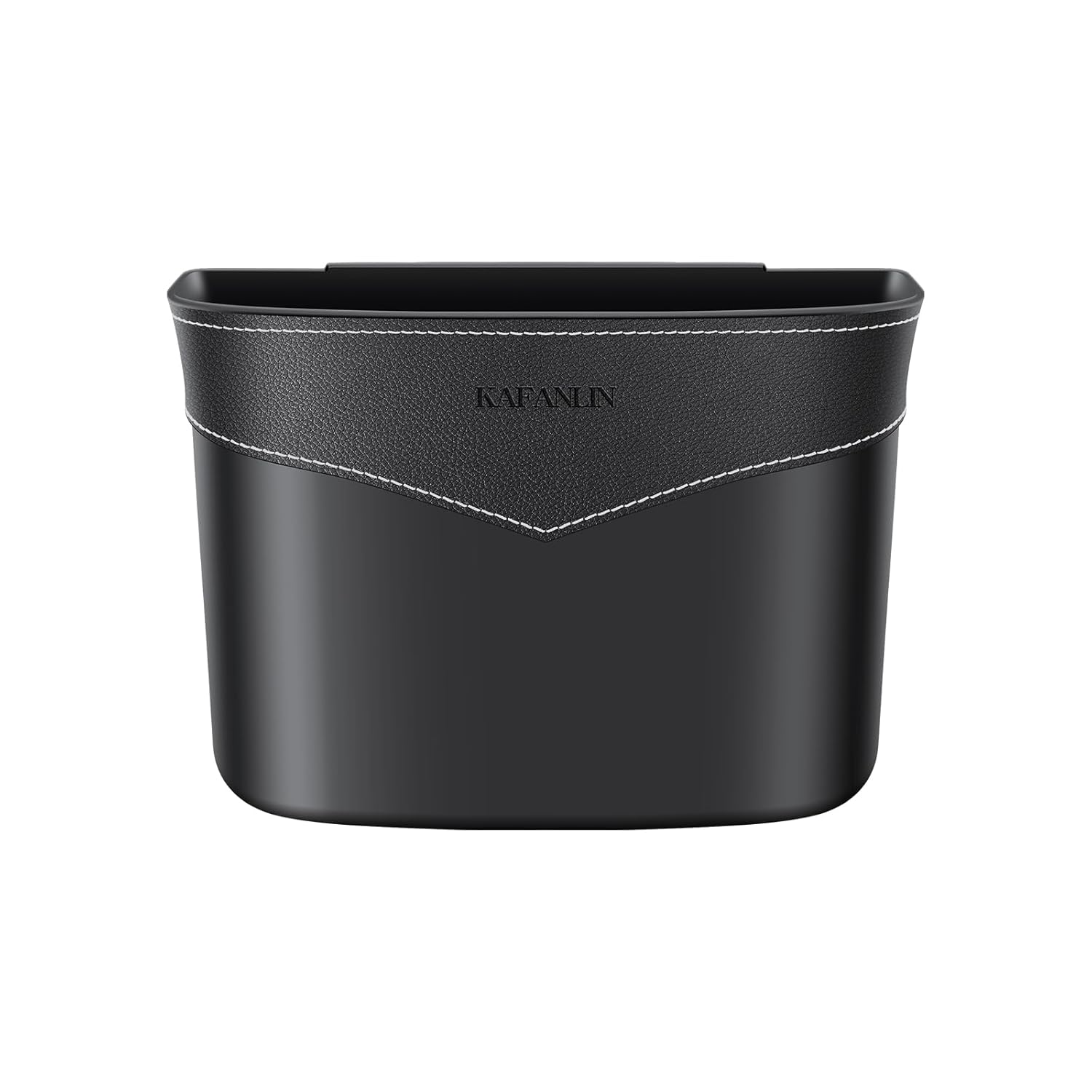 Car Trash Can Mini Trash Bin Garbage Organizer with Plastic Trash Bag Automotive - Image 4