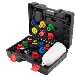 21pcs Automotive Engine Oil Dispenser Funnel Kit with 15 Adapters