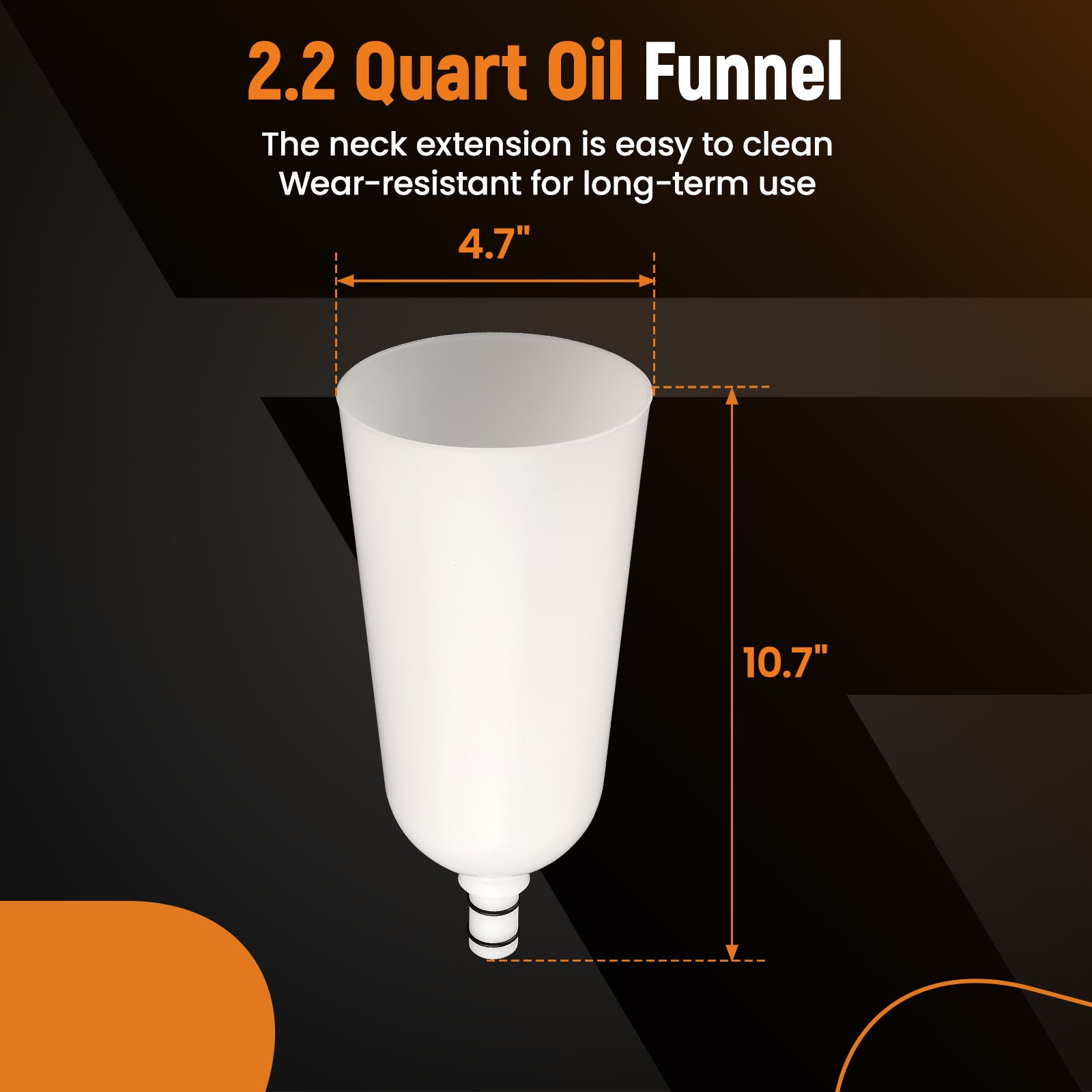 21pcs Automotive Engine Oil Dispenser Funnel Kit with 15 Adapters - Image 3