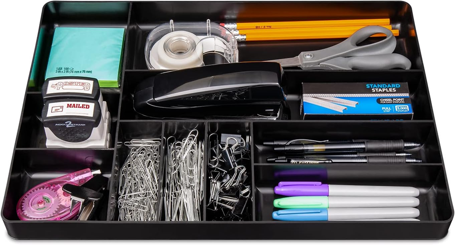 10 Compartment Drawer Organizer: Heavy Duty Stackable Tray for Automotive Garage - Image 5