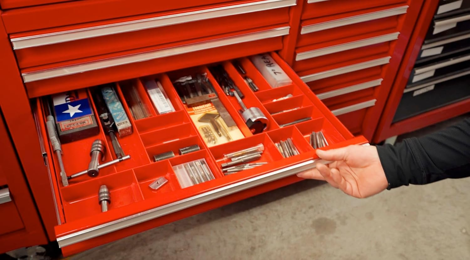 Ernst MFG 10 Compartment Drawer Organizer: Heavy Duty Stackable Tray for Automot - Image 2