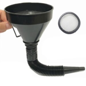 Plastic Funnel Funnel Flexible With Detachable Strainer For Petrol Can Or Oil