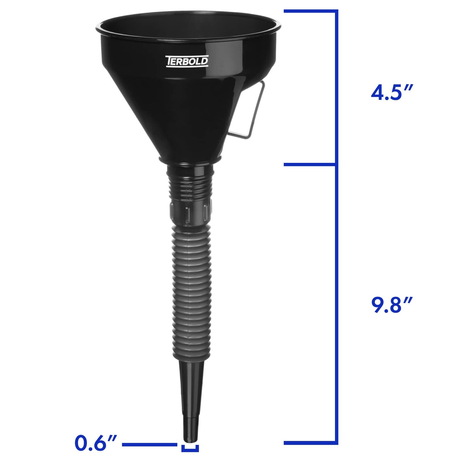 Automotive Flex Funnel with Hose | Wide Mouth Flexible Oil Funnel for Automot... - Image 3