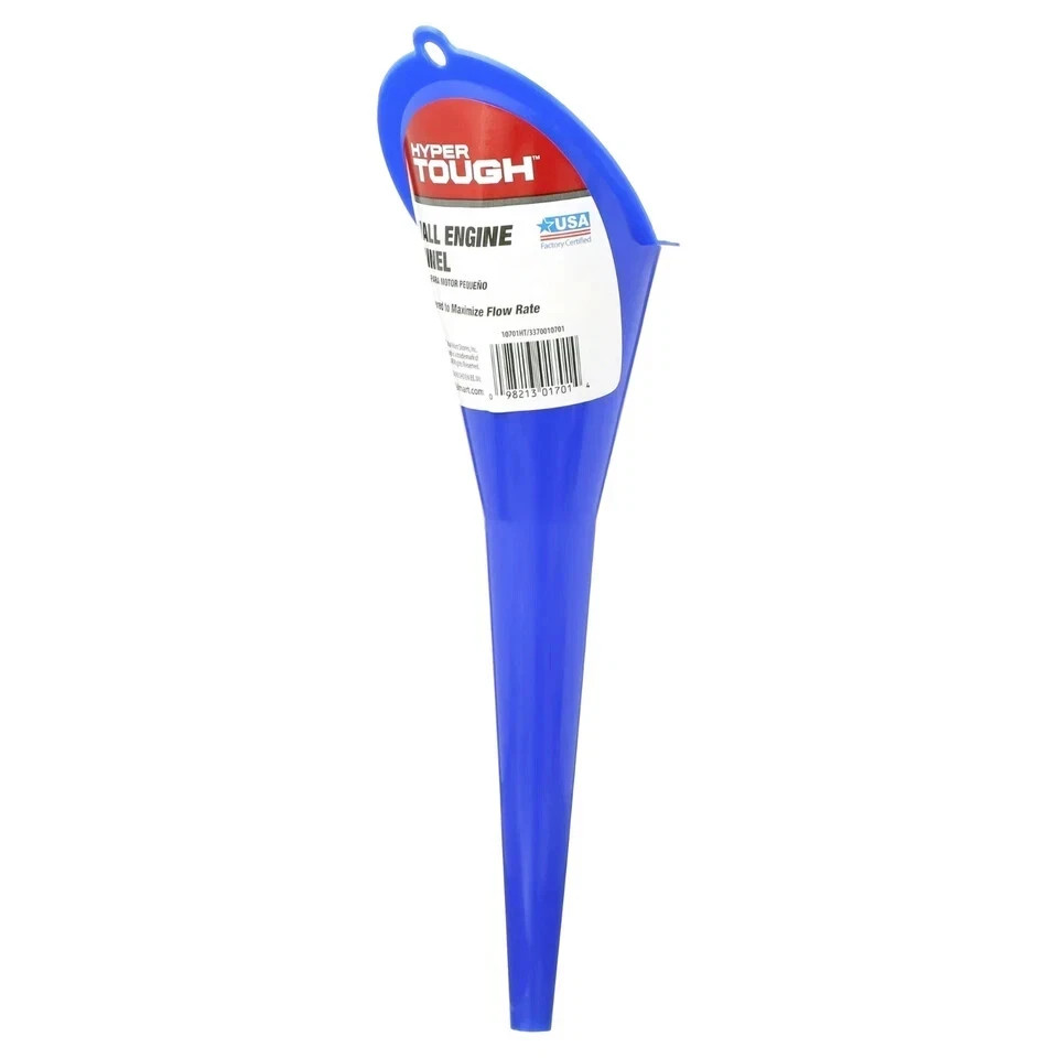 Hyper Tough Multi-Purpose Automotive Funnel, Blue, 10701ht - Image 2