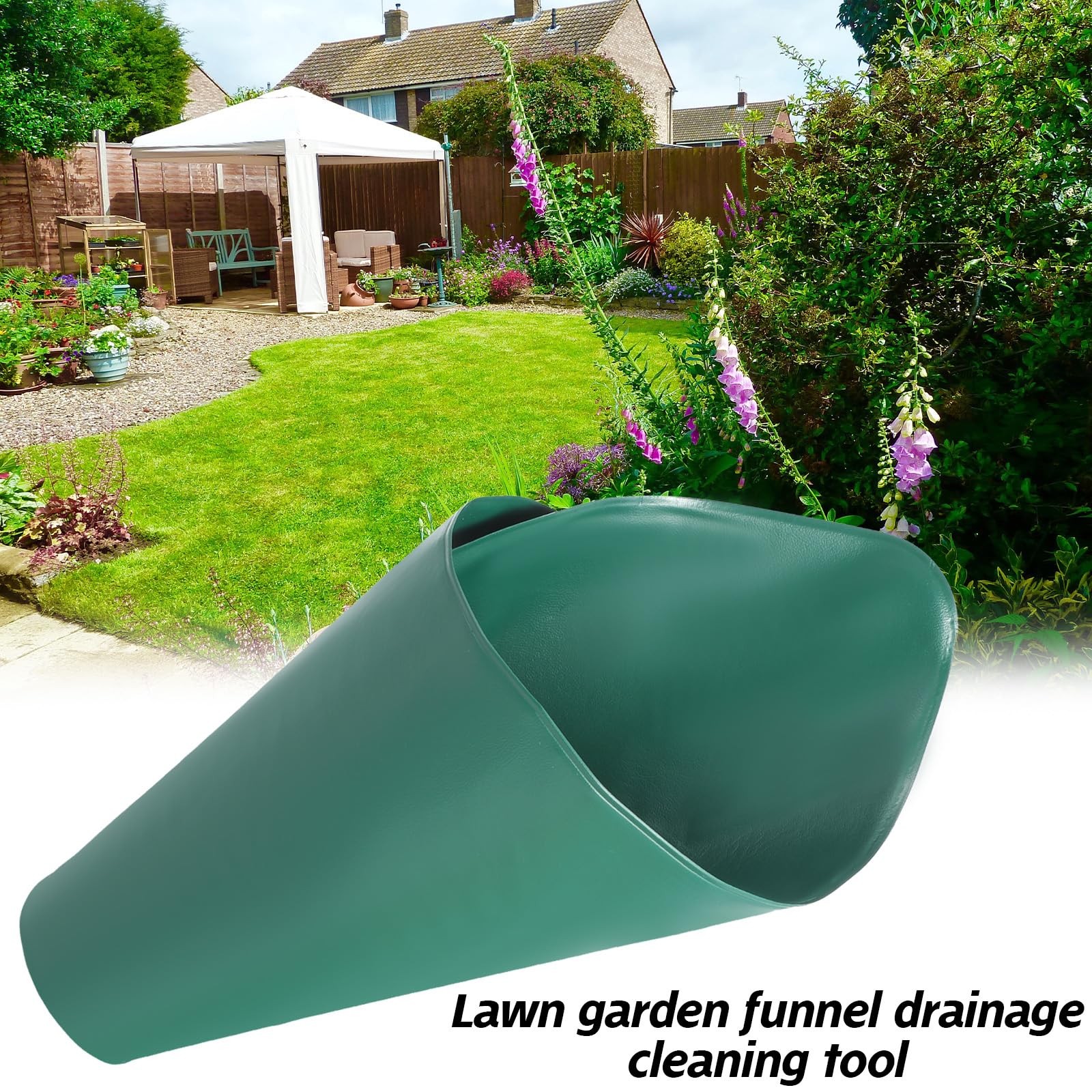 Foldable Oil Funnel Flexible Form A Funnel for Automotive Oil Draining Tool - Image 3