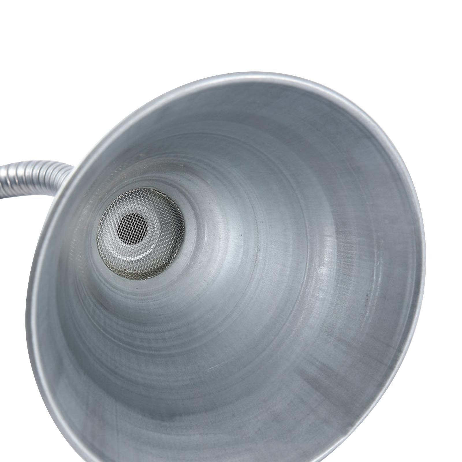 Oil Funnel with Strainer Screen Automotive Use Metal Funnel - Image 2