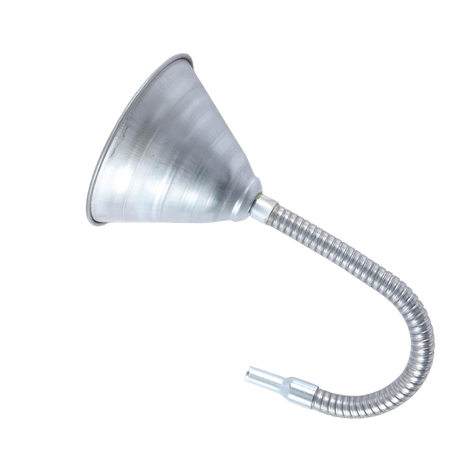 Oil Funnel with Strainer Screen Automotive Use Metal Funnel - Image 5