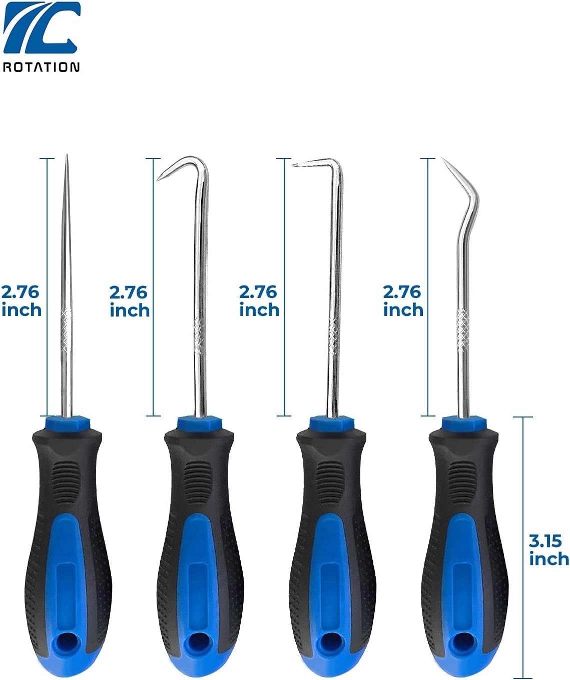 4PCS Precision Hook and Pick Set Automotive Hand Tools - Image 5