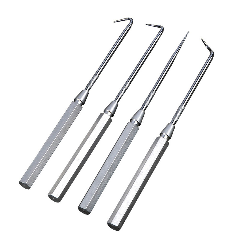 Premium Automotive Hook and Pick Set with 4 Essential Tools for Mechanics - Image 2