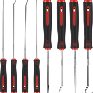 8 Pieces Pick Set, Pick Tool, Precision Automotive Hook Sleeve for Automotive Oi