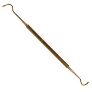 Brass O-Ring Pick Tool (No Scratch) for paintball, scuba, plumbing, automotive