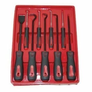 Winmax Tools Automotive 9pcs Scraper Hook And Pick Kit
