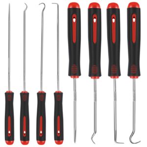 8 Pieces Pick Set, Pick Tool, Precision Automotive Hook Sleeve for Automotive