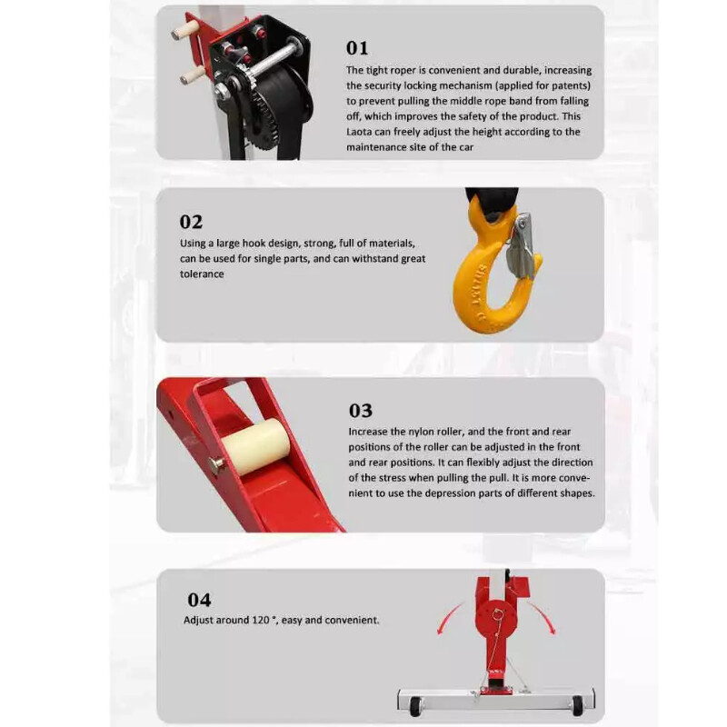 Pulling Systems Machine Car Body Dent Removal Tool Auto Dent Repair Puller New - Image 5