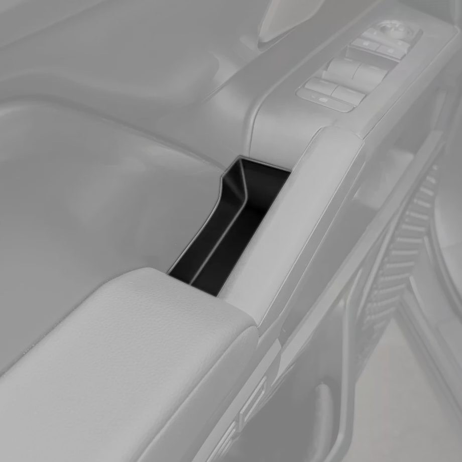 Fit For Toyota 4Runner 2025+ Car Armrest Container Door Storage Box Handle 2pcs - Image 2