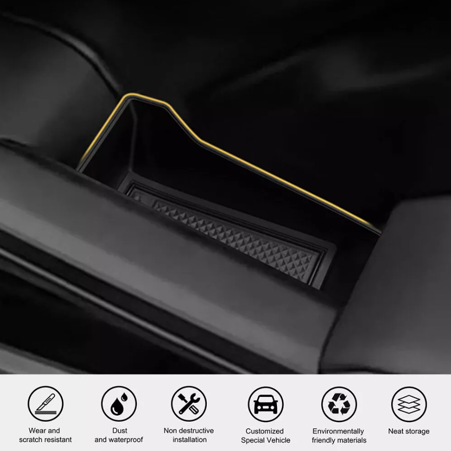Fit For Toyota 4Runner 2025+ Car Armrest Container Door Storage Box Handle 2pcs - Image 5