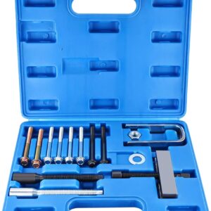 14Pcs Steering Wheel Puller Kit Automotive Lock Plate Compressor Removal Tool