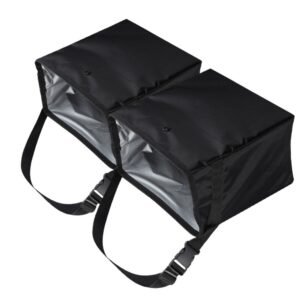 2 Pcs Multi-functional Car Trash Can Garbage Container for Automotive Cans