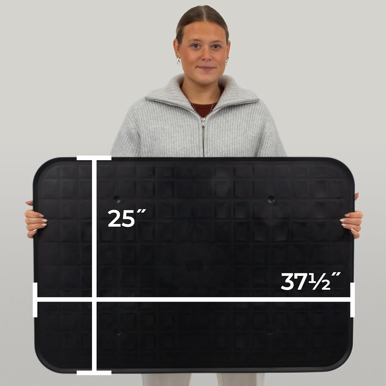 AM2PK06951 Extra Large Utility Drip Tray, Heavy Duty Automotive Garage Mat, Pet - Image 2