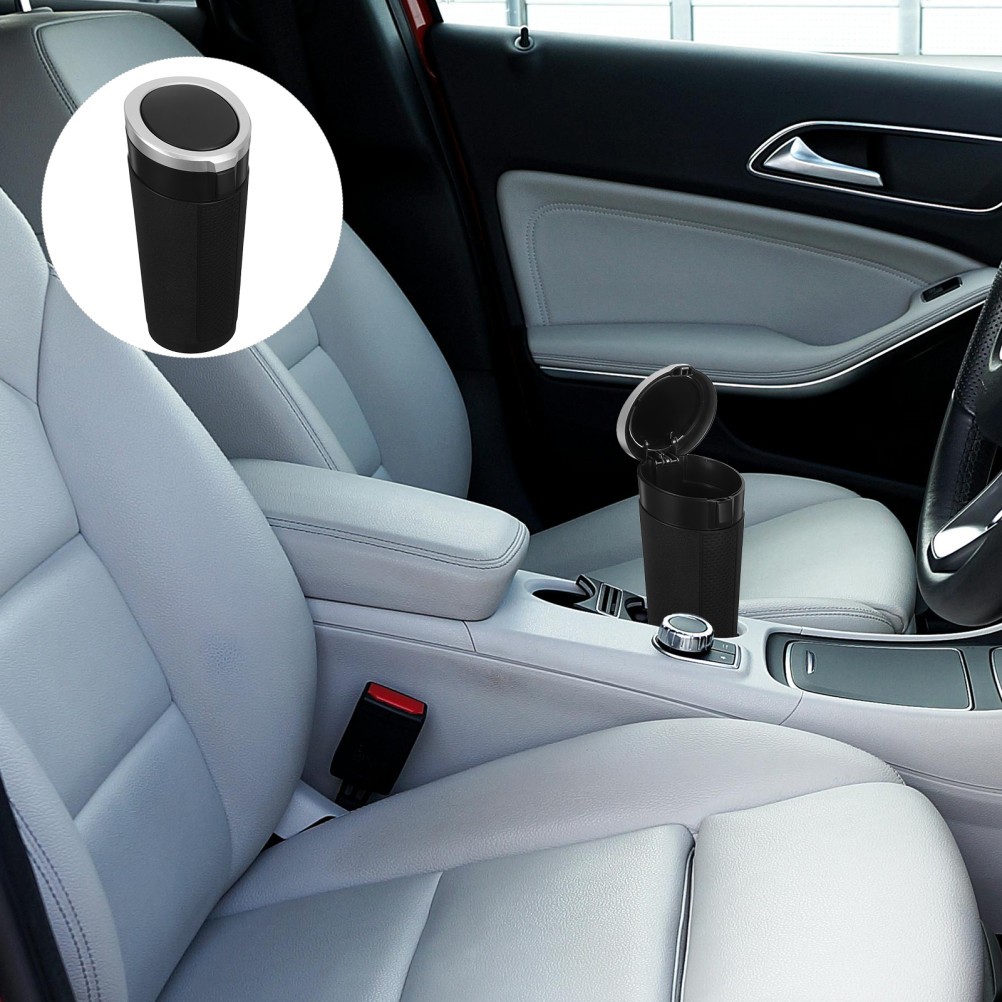 Trash Container for Vehicle Car Bin Organizer Automotive Garbage Cans - Image 5