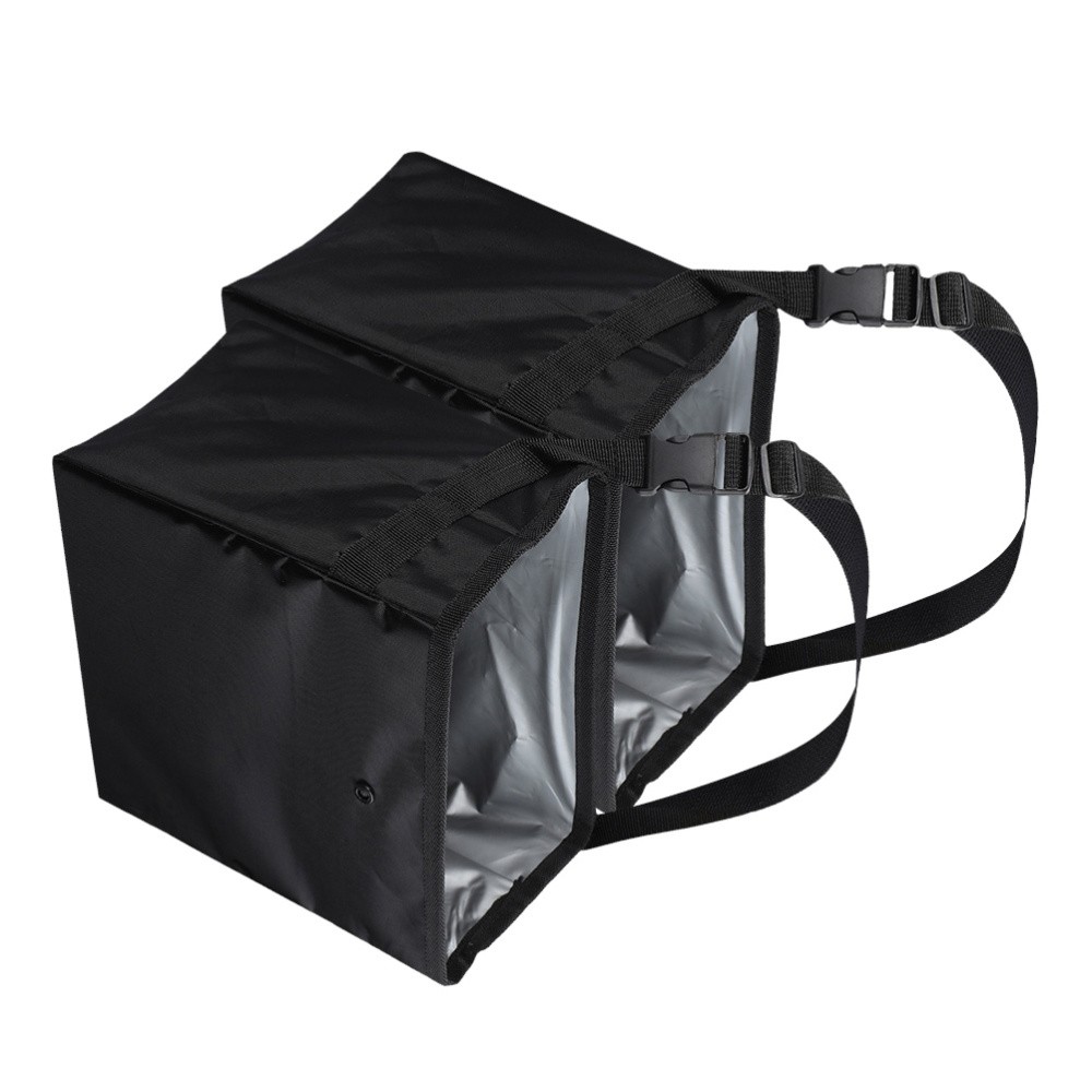 2 Pcs Multi-functional Car Trash Can Garbage Container for Automotive Cans - Image 2