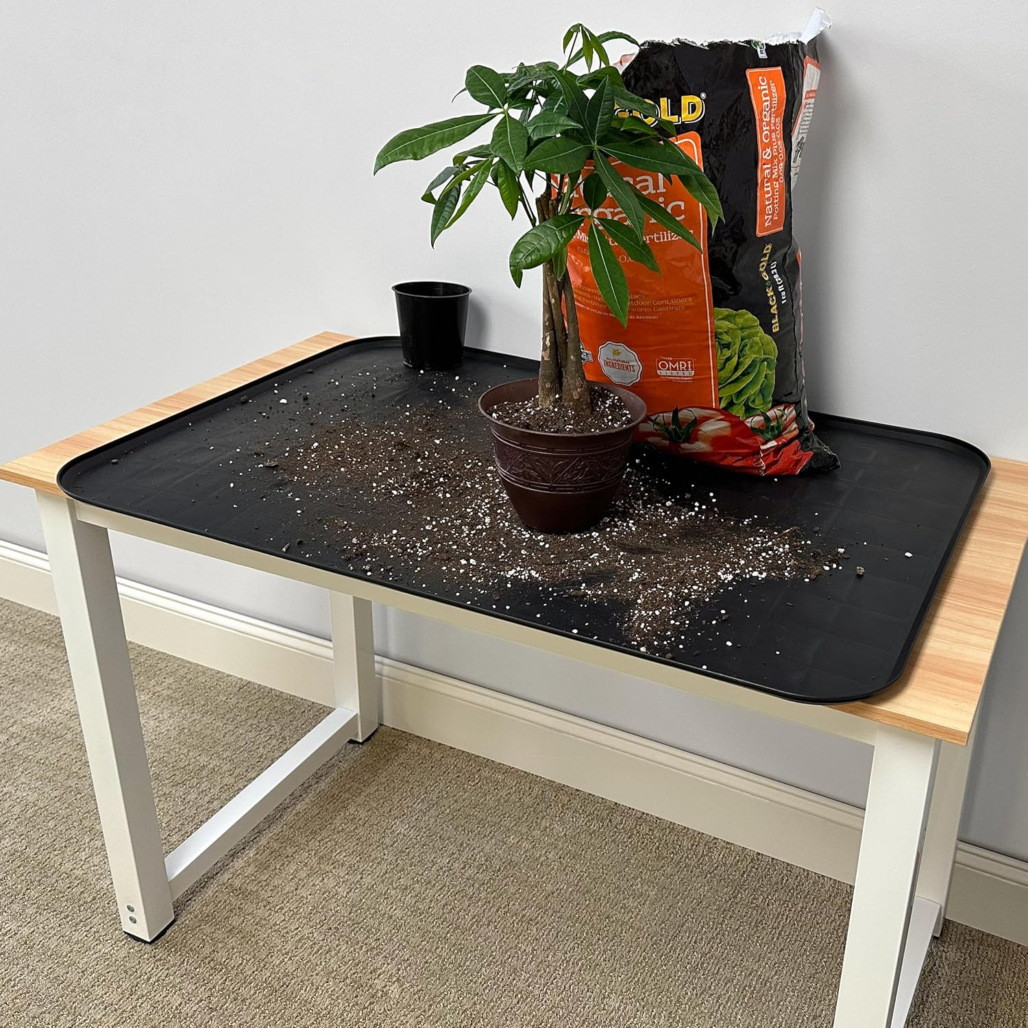 AM2PK06951 Extra Large Utility Drip Tray, Heavy Duty Automotive Garage Mat, Pet - Image 5