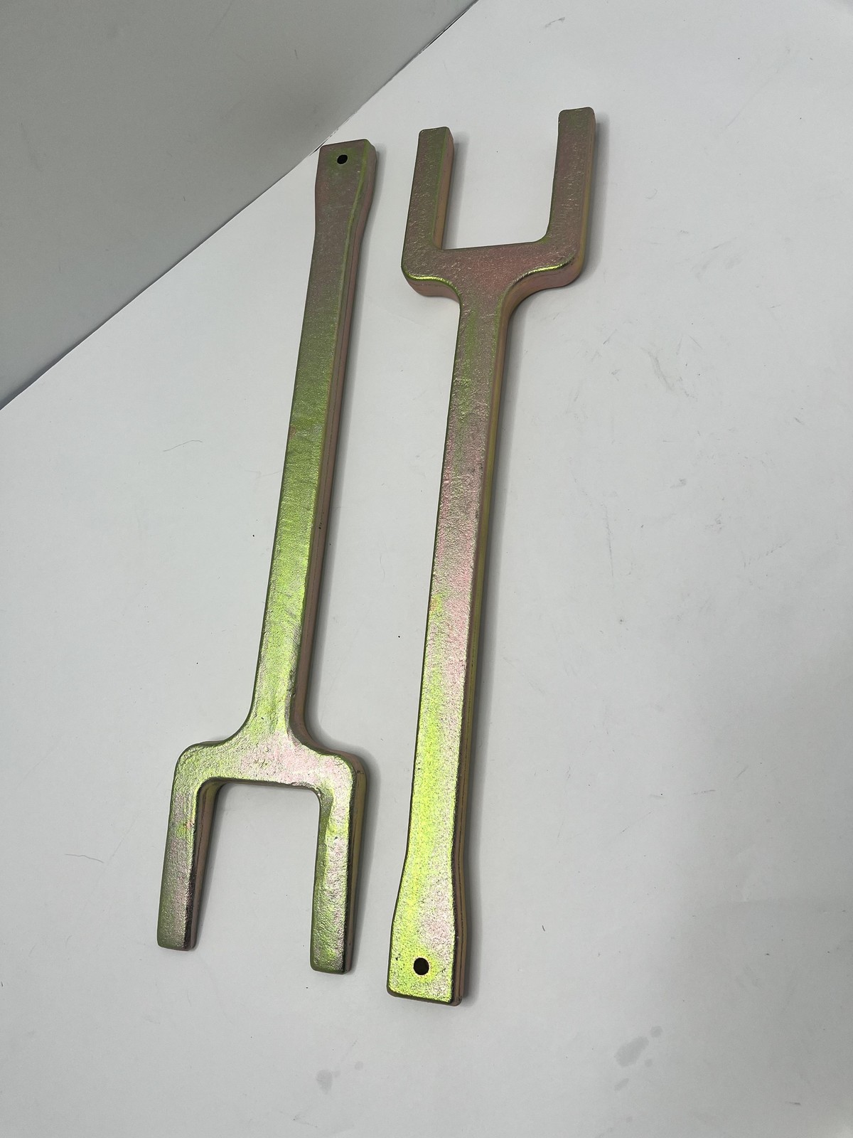TRQ INA81819 Automotive Service Fork Tool Set 2 Piece Steel Suspension Universal
