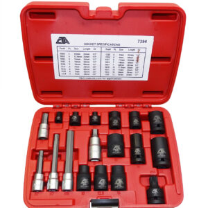 BRAKE CALIPER TOOL SET – automotive sockets – Euro brakes service kit – calipers